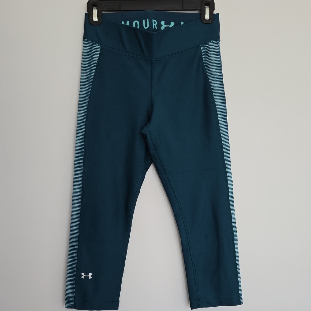 Under Armour Dark Teal, Heat Guard, Compression Leggings